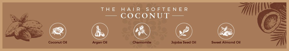 Coconut Range I Coconut Conditioner I Coconut Shampoo I  Coconut Hair Serum I Coconut Hair Mask I Organic Shampoo I Organic Hair care I Organic Argan Oil I Arganicare India