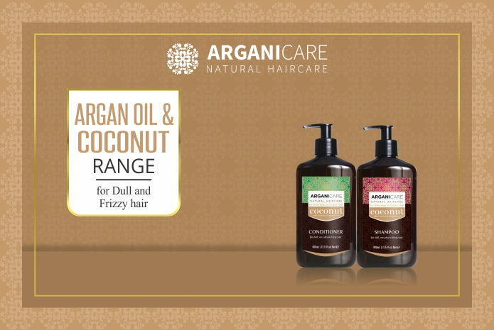 Arganicare Natural Hair Care Coconut Products for Dull and Frizzy hair