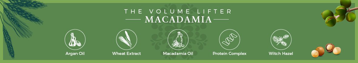 Macadamia Range I Macadamia Conditioner I Macadamia Shampoo I  Macadamia Hair Serum I Macadamia Hair Mask I Organic Shampoo I Organic Hair care I Organic Argan Oil I Arganicare India